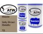 Preview: Mazda, Selly Brown Metallic, T8: 500ml Lackdose + 500ml Klarlack + 250ml Härter - Set, von ATW Autoteile West.
